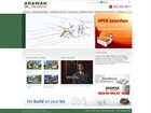 Arawak Homes - New website on PageTypes CMS